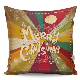Aberto Design Cojín Multicolor 43 x 43 cm